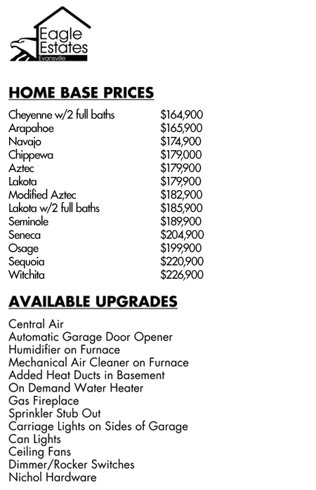 eagle estates map