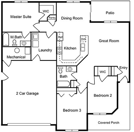 Klamath Floor Plan